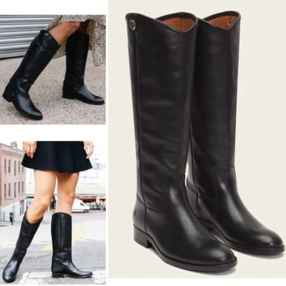 Frye Shoes - Frye Melissa Leather Tall Boot Size 7